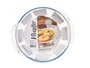 Vivalto Plat Borosilicate Rond avec Anses 800 ml 19,8x17,4x5,4 cm Transparent (Set de 18)