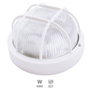 GSC Evolution Applique ronde en plastique blanc E27 60W