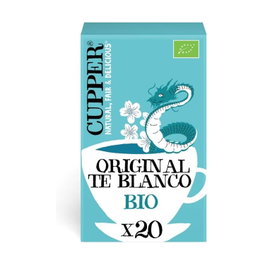 Cupper Infusion de thé blanc classique Bio 20 filtres