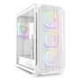 Sharkoon AK5M RGB Boîtier PC Gaming ATX avec Ventilateurs RGB PWM, USB Type-C, Panneau Latéral en Métal