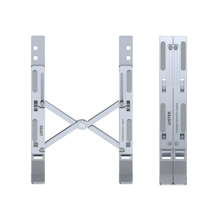 Unitek Support Pliable et Réglable pour Portable OT155SL Aluminium Argenté