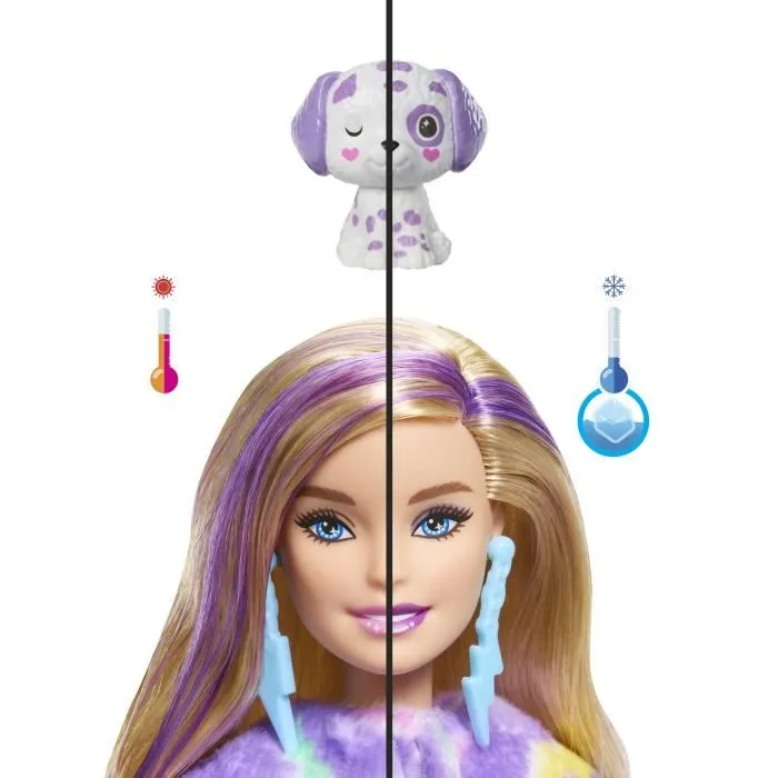 Barbie Barbie Cutie Reveal Poupée Dalmatien Reve Coloré 10 Surprises HRK41