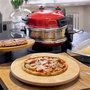 Ariete 927/00 Horno double pour pizza - Four à pizza avec deux pierres réfractaires de 32 cm, température jusqu'à 400 °C
