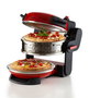 Ariete 927/00 Horno double pour pizza - Four à pizza avec deux pierres réfractaires de 32 cm, température jusqu'à 400 °C