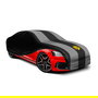 Momo MOMLCC1LL Housse De Voiture Taille L 1 Couche Noir Et Gris