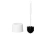 Berilo Porte-balai en plastique blanc et noir 11x34x11 cm (Set de 24)