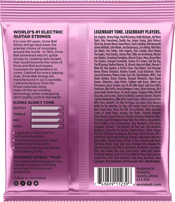 Ernie Ball Slinky Mega 10.5-48 Tripack (3)