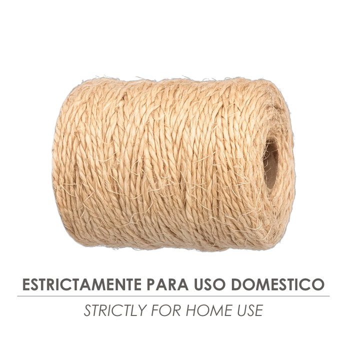WOLFPACK LINEA PROFESIONAL Corde de sisal n°1, bobine de 220 g (50 m)