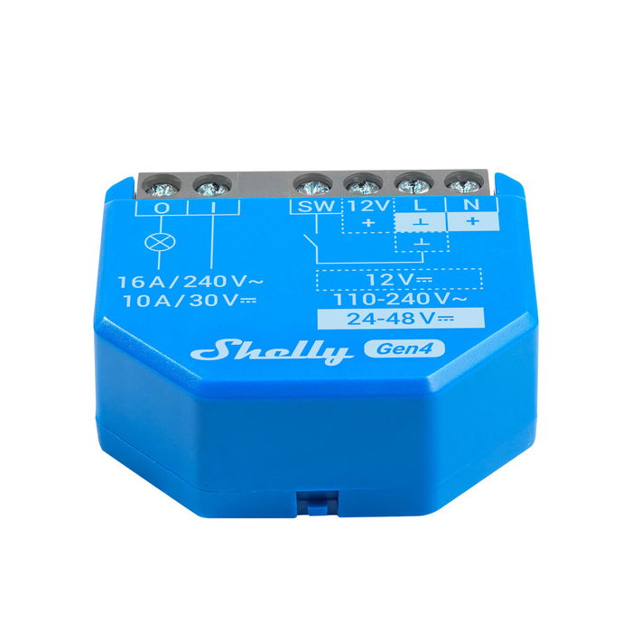 Prise Intelligente Shelly S4SW-001X16EU Bluetooth Wi-Fi Bluetooth 5.0 240 V