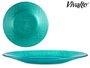Vivalto Assiette en Verre Turquoise 21 cm (Set de 24)