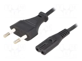 ESPE Câble d'alimentation H03VVH2-F 1,8m CEE 7/16 vers IEC C7