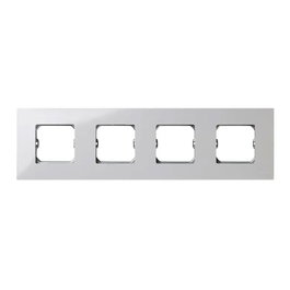 Simon 27 Play cadre quadruple blanc 8,5 x 30,5 x 0,5 cm