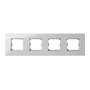 Simon 27 Play cadre quadruple blanc 8,5 x 30,5 x 0,5 cm
