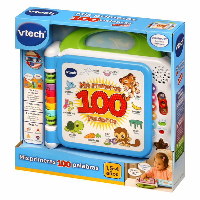 Livre interactif pour enfants Vtech Mis primeras 100 palabras Livre interactif pour enfants Vtech Mis primeras 100 palabras