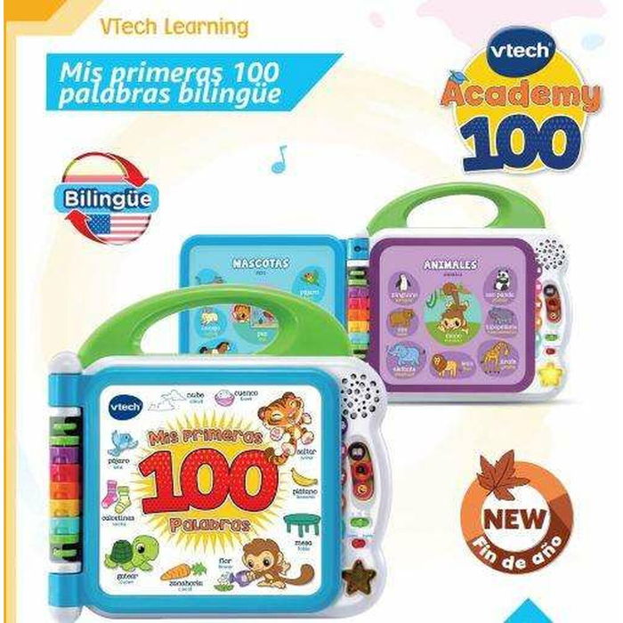 Livre interactif pour enfants Vtech Mis primeras 100 palabras Livre interactif pour enfants Vtech Mis primeras 100 palabras