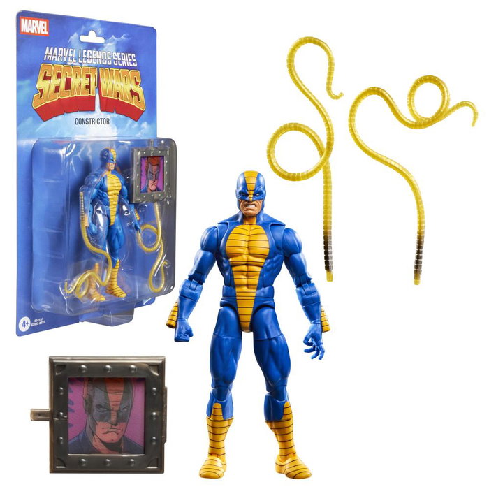 Hasbro Marvel Legends Series Secret Wars Constrictor Figurine de collection articulée avec accessoires Hasbro Marvel Legends Series Secret Wars Constrictor Figurine de collection articulée avec accessoires