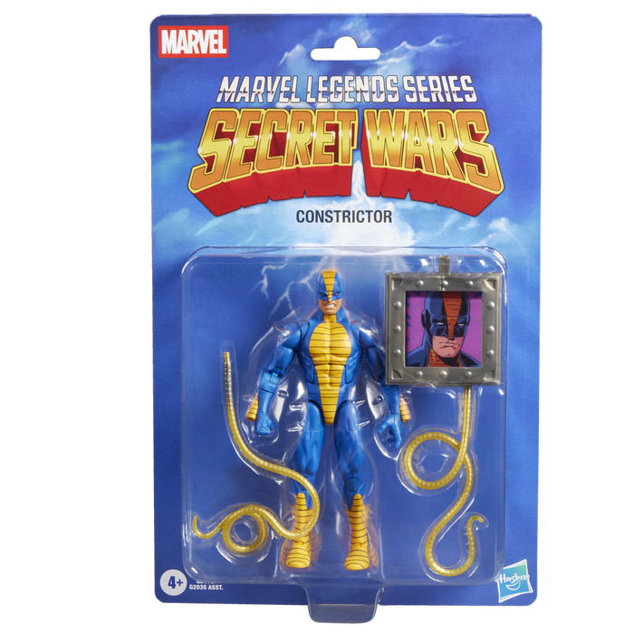 Hasbro Marvel Legends Series Secret Wars Constrictor Figurine de collection articulée avec accessoires Hasbro Marvel Legends Series Secret Wars Constrictor Figurine de collection articulée avec accessoires