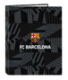 Safta Carpeta folio 4 ani.mixtas F.C. Barcelona Classeur à 4 anneaux mixte 26,5x33x4 cm Couleur Noir