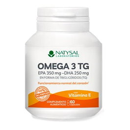 NATYSAL OMEGA 3 TG 1 000 MG 35% EPA - 25% DHA 60 CAPS