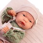 Antonio Juan Poupée Baby Toneta en velours côtelé 33cm