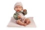 Antonio Juan - Muñeca Baby Toneta - Poupée en velours côtelé 33 cm - Langues multiples - Recommandé à partir de 3 ans
