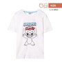 Cerdá T-shirt manches courtes jersey simple Stitch pour enfant 6 ans blanc