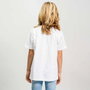 Cerdá T-shirt manches courtes jersey simple Stitch pour enfant 6 ans blanc