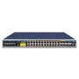 PLANET IGS-6325-24P4X Commutateur Ethernet Industriel Géré Couche 3, 24 Ports Gigabit PoE+ 802.3at, 4 Ports SFP+ 10G, Température -40 à 75°C