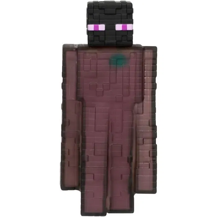 Heroes Of Goo Jit Zu Figurine MINECRAFT Enderman 11 cm - Figurine élastique extensible