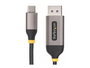 StarTech.com Câble USB-C vers DisplayPort 3m - Adaptateur vidéo 8K 60Hz, HDR, DisplayPort 1.4 - CDP2DPHD3