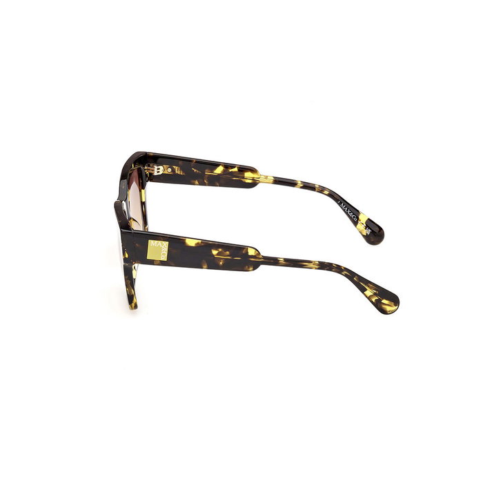 Max & Co MO0094 55F Lunettes de Soleil Femme Rectangulaires Havana Diamètre Verre 52mm Max & Co MO0094 55F Lunettes de Soleil Femme Rectangulaires Havana Diamètre Verre 52mm