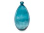 GIFTDECOR Bouteille Bombée Irrégulière Turquoise