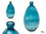 GIFTDECOR Bouteille Bombée Irrégulière Turquoise