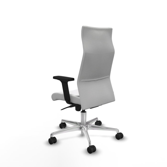 Piqueras Y Crespo Sillón Albacete Blanc avec mécanisme synchrone et accoudoirs 2D Piqueras Y Crespo Sillón Albacete Blanc avec mécanisme synchrone et accoudoirs 2D