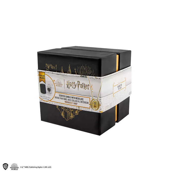Cinereplicas Bougie Carte du Maraudeur Et Collier Harry Potter Réplique
