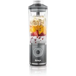 Ninja Blast Max BC251EUGY - Blender portable sans fil - Bol 530 ml - Autonomie 2h - 3 programmes de mixage - Sans BPA - Gris