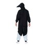 My Other Me Big - Déguisement adulte pingouin Kigurumi avec capuche et queue - Taille L - Noir