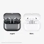 Samsung Galaxy Buds3 (R530) Écouteurs True Wireless Argent - Réduction de bruit active (ANC), IP57, Bluetooth 5.4, 6h d'autonomie - Boîtier de charge USB-C et sans fil