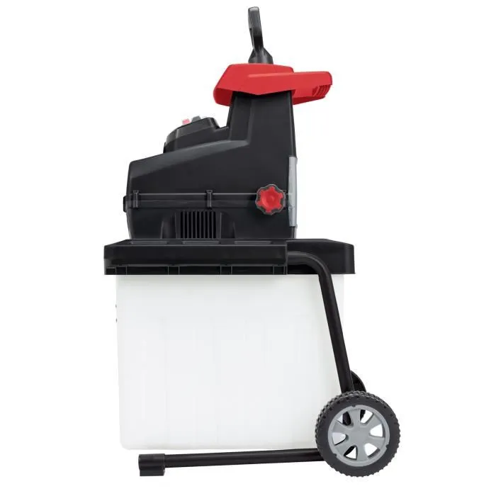 Scheppach GS60 Broyeur de végétaux électrique 2800 W avec bac de ramassage 60 litres
