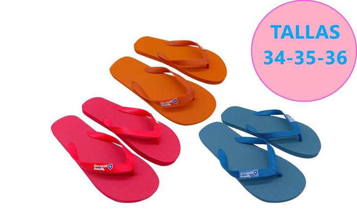 Poessa Sandales PVC Unisexe Enfant Couleurs Surtis (Fuchsia, Orange, Bleu) Taille 34-35-36 Poessa Sandales PVC Unisexe Enfant Couleurs Surtis (Fuchsia, Orange, Bleu) Taille 34-35-36