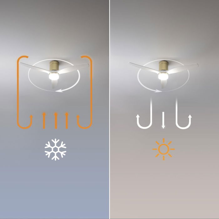 Ventilateur de Plafond avec Lumière Cecotec EnergySilence Aero 5600 18 W Blanc Doré 1000 Lm Ventilateur de Plafond avec Lumière Cecotec EnergySilence Aero 5600 18 W Blanc Doré 1000 Lm