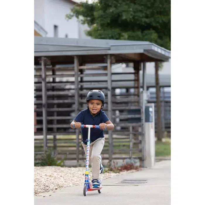 Smoby Patinette Spidey Pliable 2 Roues, Structure Métallique, Guidon Réglable (max 83 cm) pour Enfants jusqu'à 50 kg Smoby Patinette Spidey Pliable 2 Roues, Structure Métallique, Guidon Réglable (max 83 cm) pour Enfants jusqu'à 50 kg