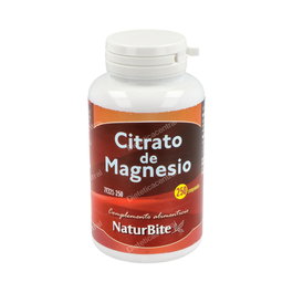 Naturbite Citrate de Magnésium 250 comprimés - Complément alimentaire