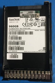 Hewlett Packard Enterprise DRV SSD 960 Go SFF SATA
