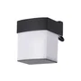 Aplique LED Hamilton 6W pour extérieur moderne en aluminium, éclairage haut et bas