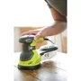 Ryobi ROS300A - Ponceuse excentrique électrique 300 W, diamètre 125 mm, 7000-13000 oscillations/min, livrée avec sac de transport et 20 abrasifs
