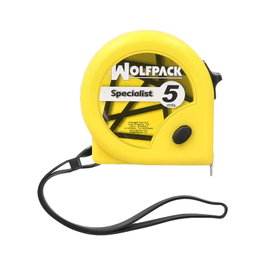WOLFPACK LINEA PROFESIONAL Mètre déroulant Specialist sans blocage 5m