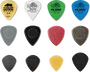 Dunlop Pack Variety Shred 12 Médiators Assortis Picks Guitare Lot Mixte Ultex Tortex Jazz III