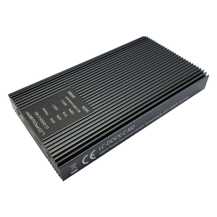 LC-Power LC-DOCK-C-M2 Docking Station M.2 Anthracite