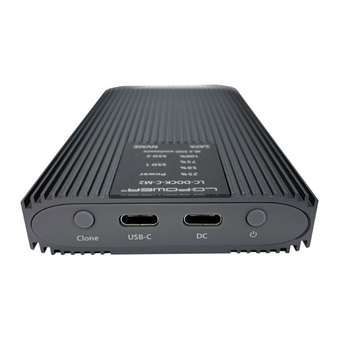 LC-Power LC-DOCK-C-M2 Docking Station M.2 Anthracite